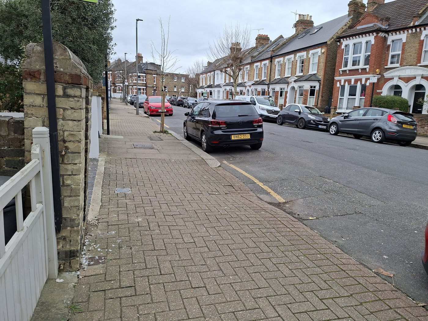 London residential street